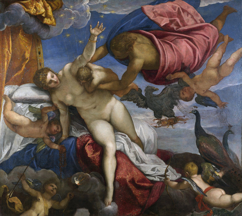 The Origin of the Milky Way - Jacopo Tintoretto