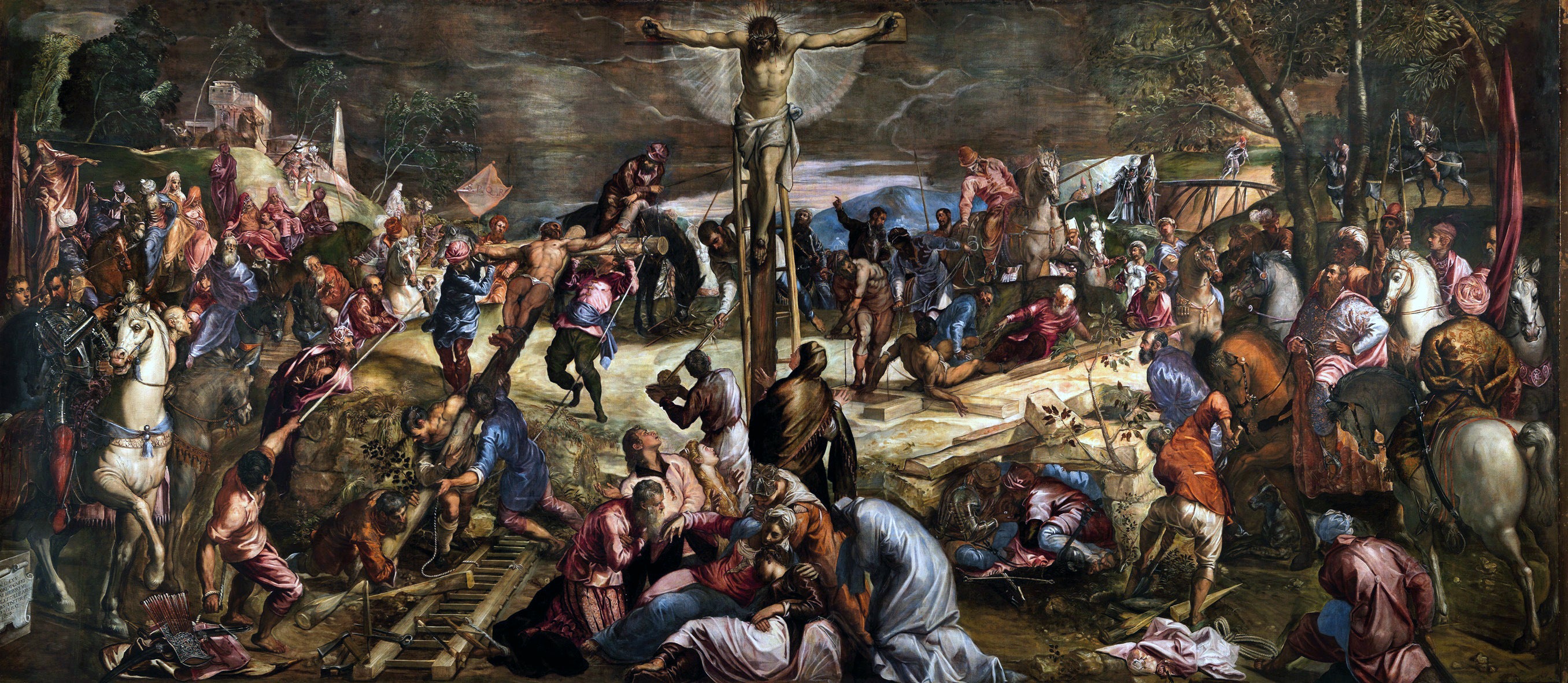 La Crucifixion - Jacopo Tintoretto - Alpha Reproduction
