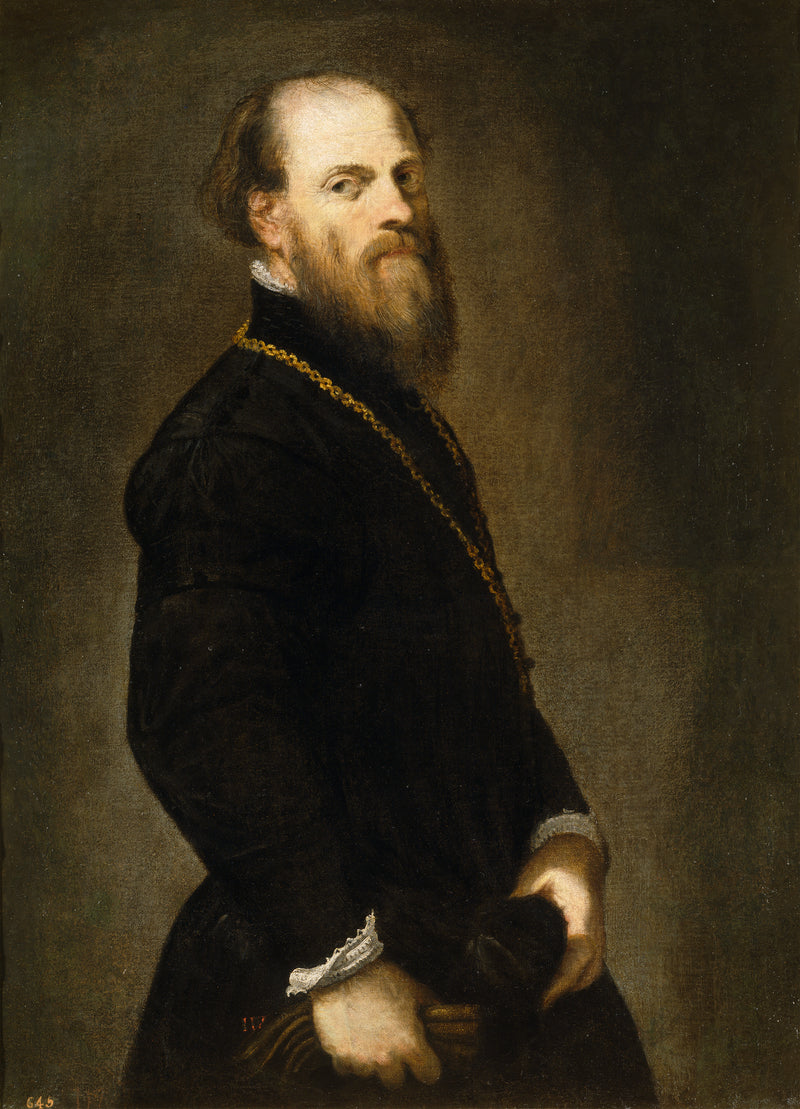 Man with the Golden Chain - Jacopo Tintoretto