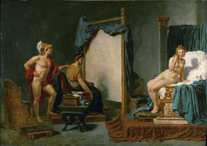 Apelles painting Campaspe in the presence of Alexander - Jacques-Louis David