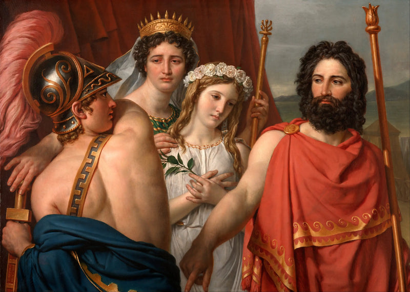 The Wrath of Achilles - Jacques-Louis David