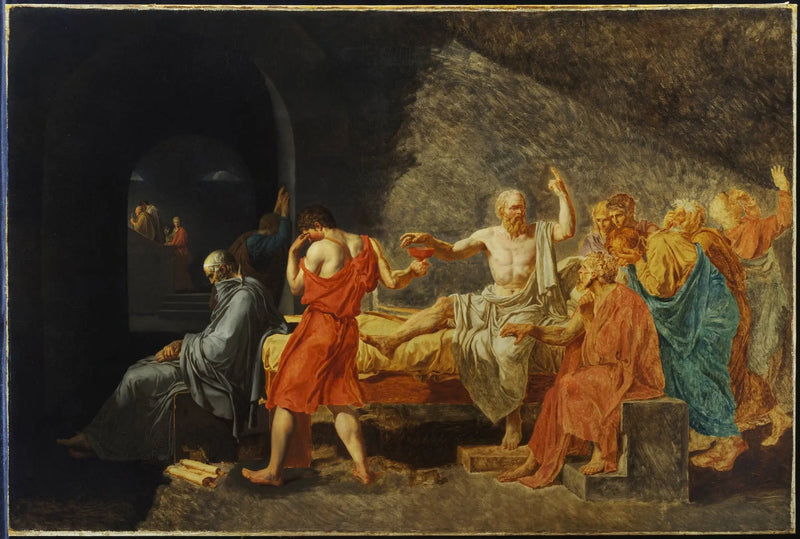 The Death of Socrates - Jacques-Louis David
