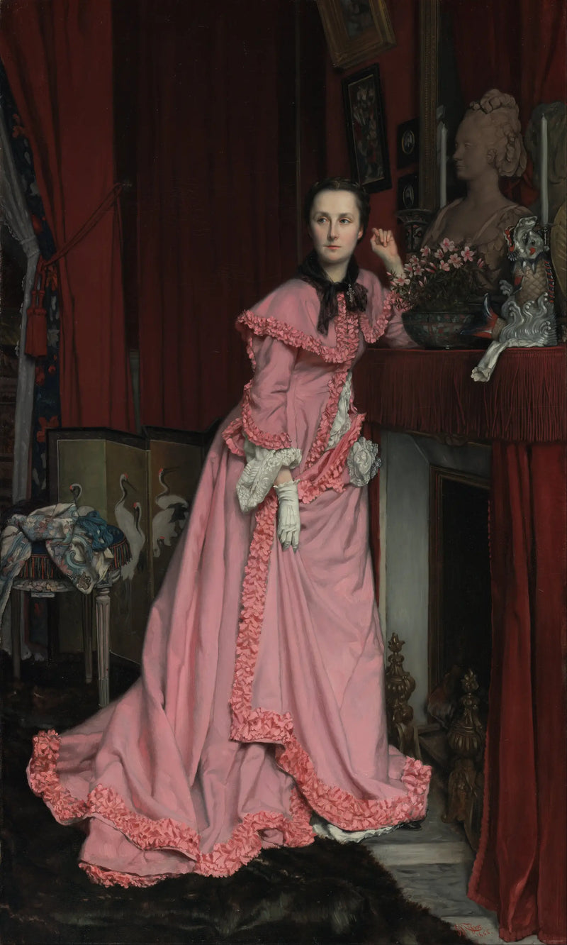 Portrait of the Marquise de Miramon, née Thérèse Feuillant - James Tissot