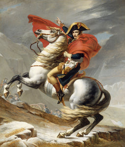 Bonaparte Crossing the Great Saint Bernard - Jacques-Louis David