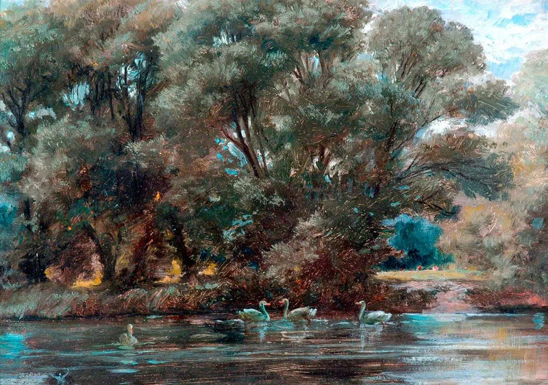 River Scene - James Abbott McNeill Whistler