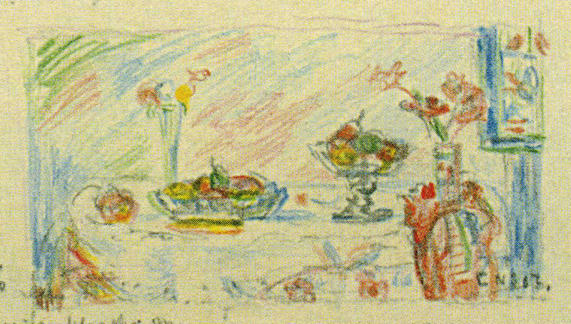 Still Life with Vases and Fruit - James Ensor