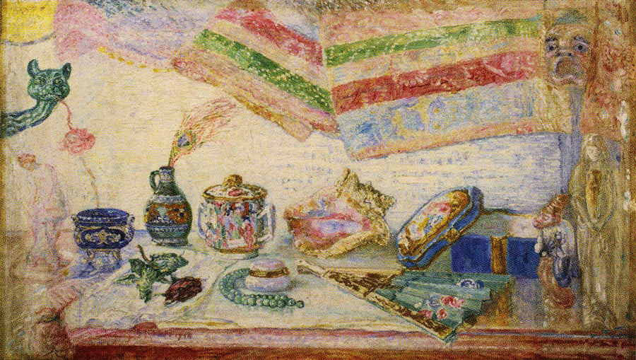 The Peacock Feather - James Ensor