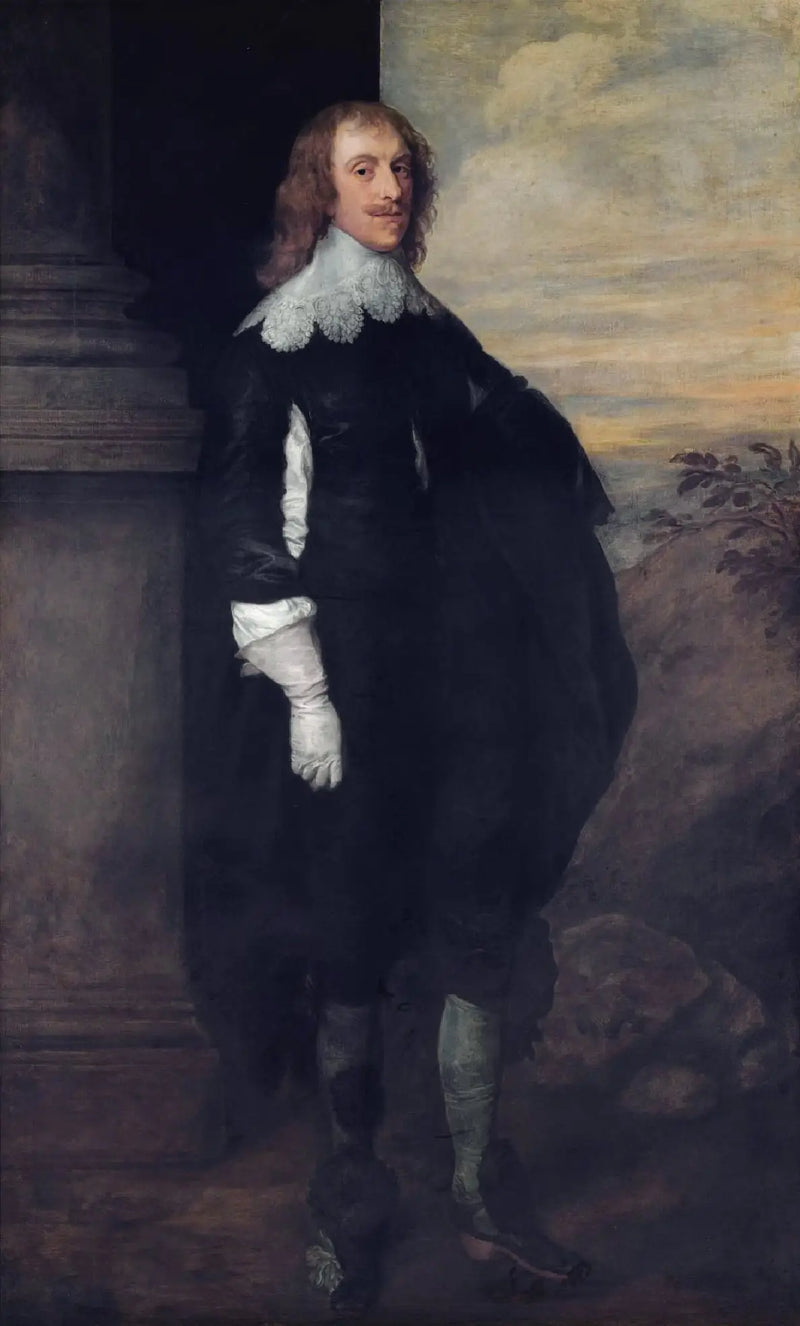 Portrait of James Hay, 2nd Earl of Carlisle (circa 1612-1660) - Antoine van Dyck