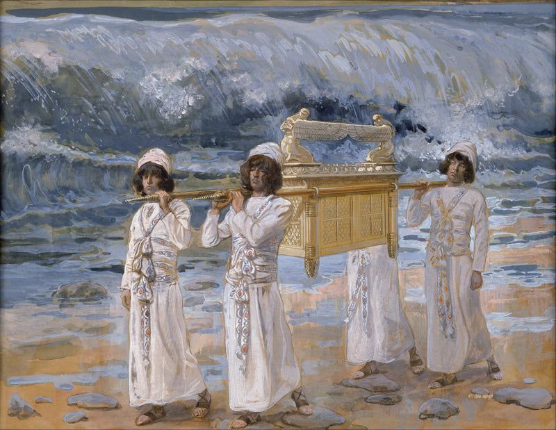 The Ark Crosses the Jordan - James Tissot
