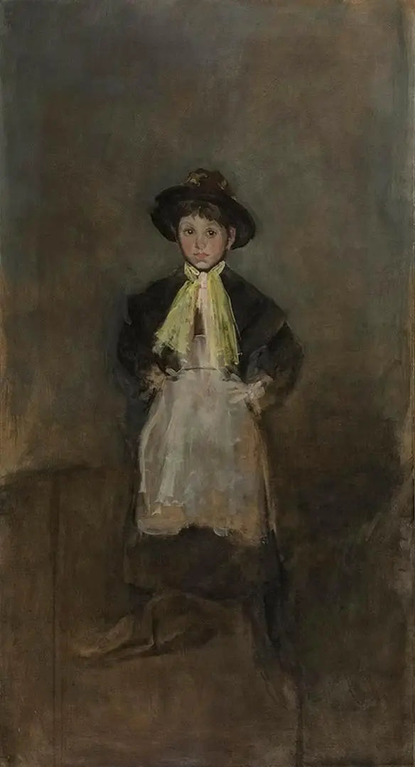 The Chelsea Girl - James Abbott McNeill Whistler