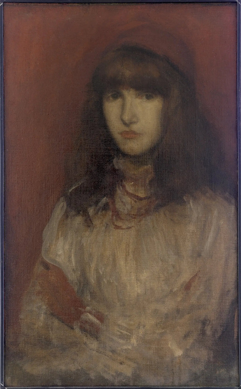 The Little Red Glove - James Abbott McNeill Whistler