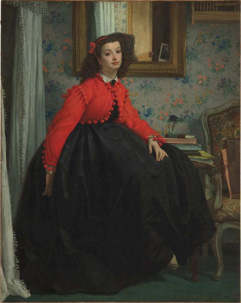 Portrait of Mademoiselle L.L. - James Tissot