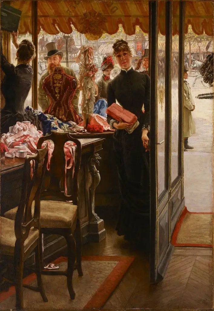 The Shopgirl - James Tissot