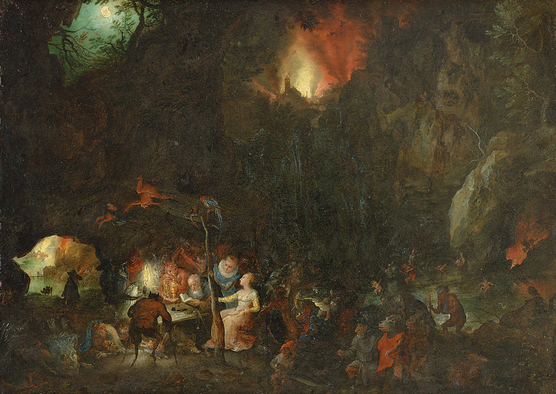 La tentation de saint Antoine - Jan Brueghel l'Ancien
