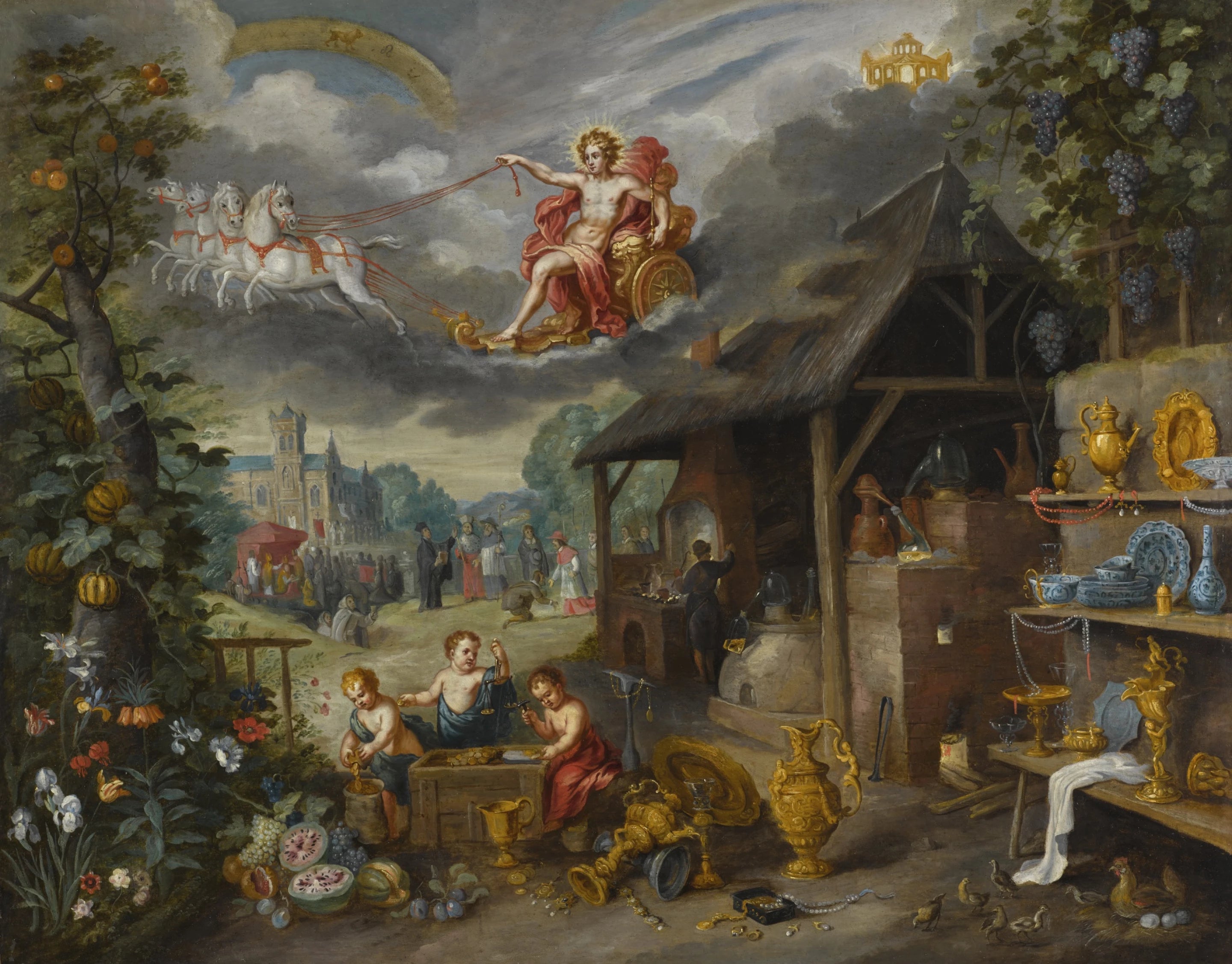 Allégorie de la guerre et de la paix - Jan Brueghel le Jeune