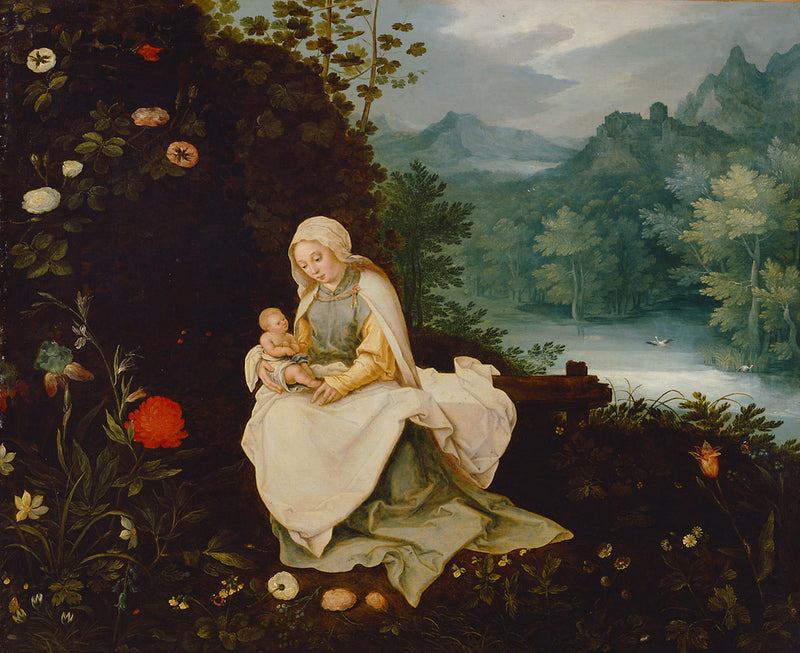 La Vierge à l'Enfant dans un paysage - Jan Brueghel le Jeune