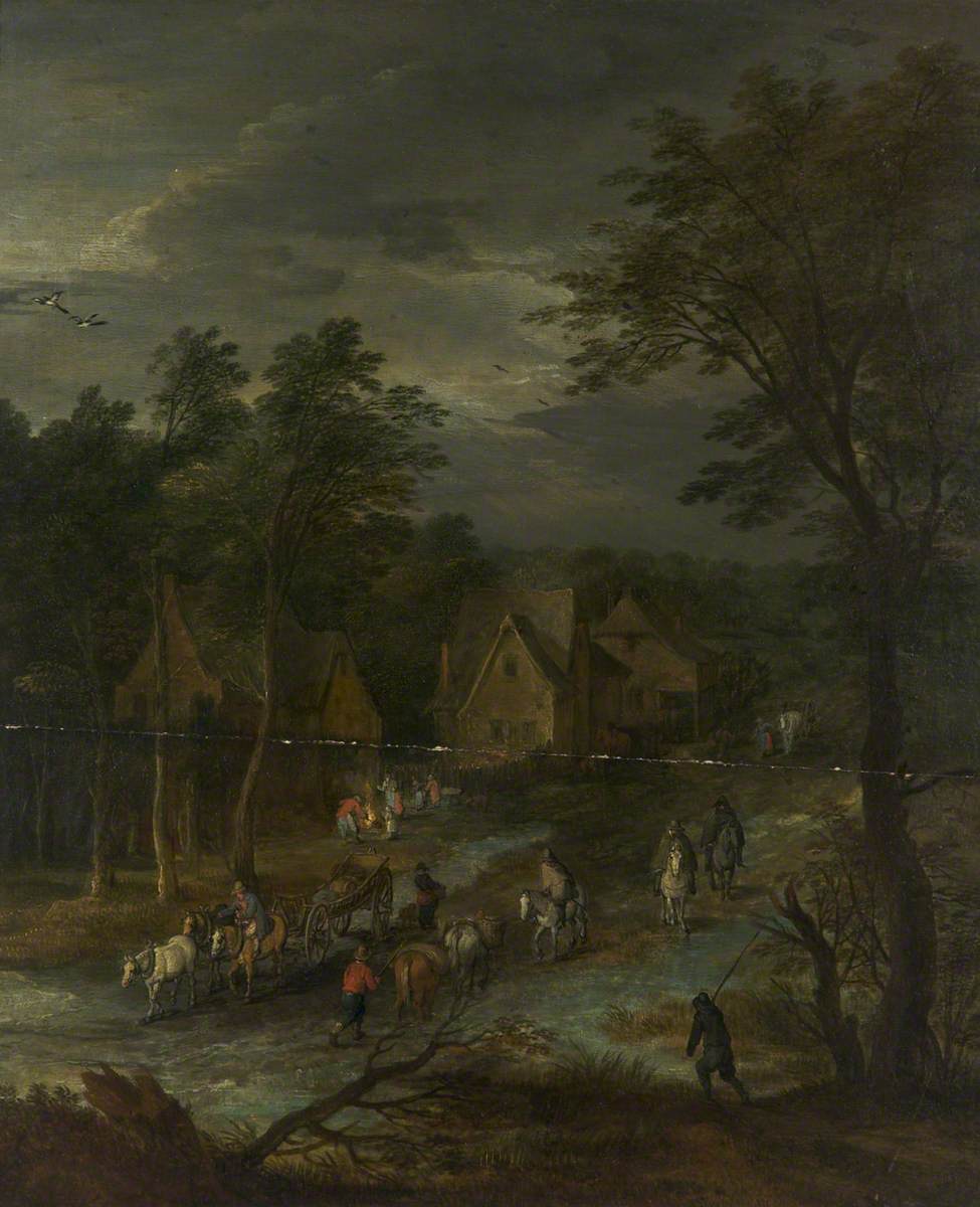 Traversée du gué - Jan Brueghel l'Ancien