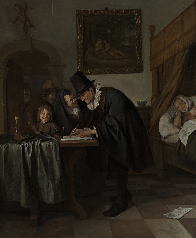 La visite chez le médecin - Jan Steen