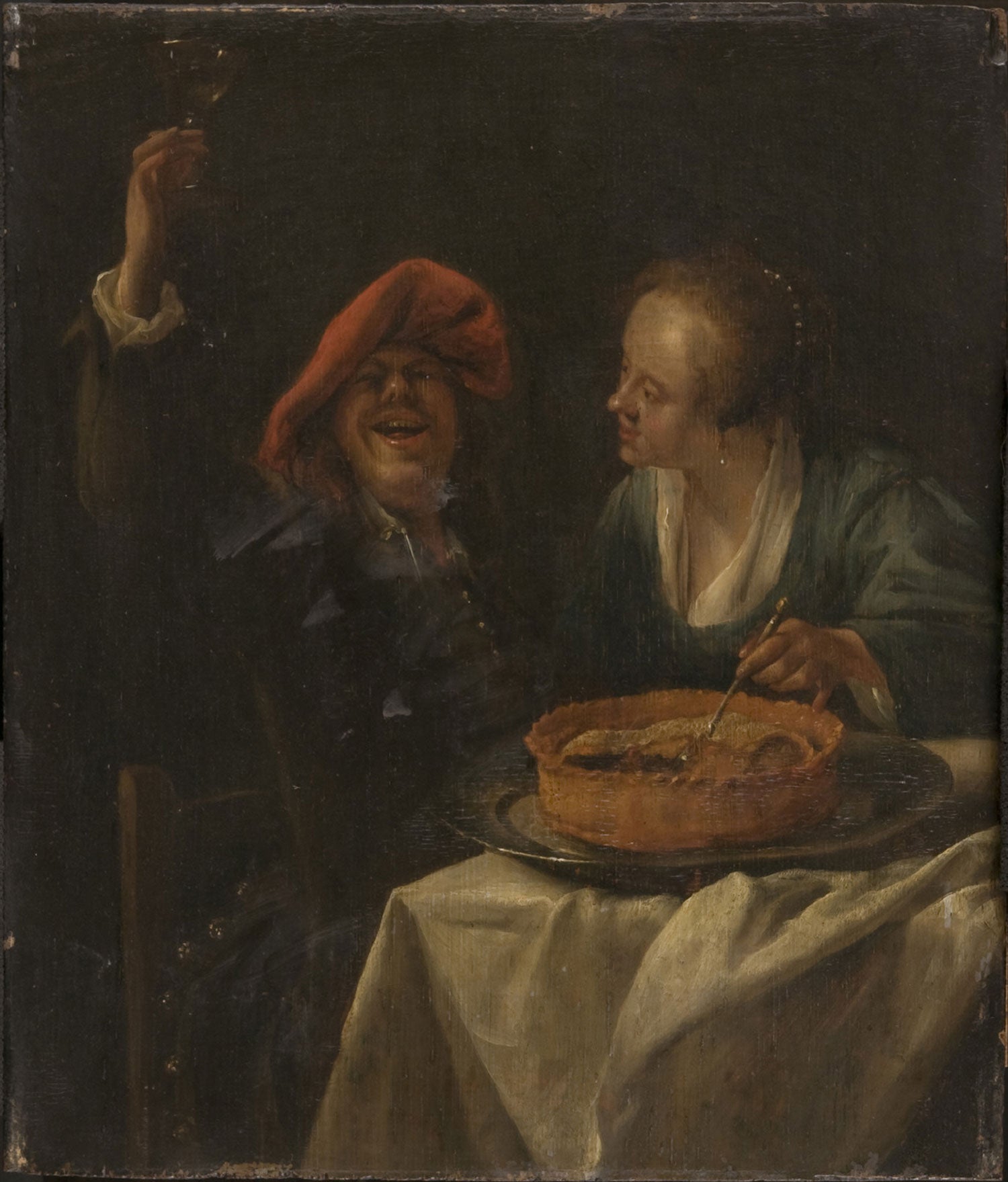 Amoureux heureux - Jan Steen