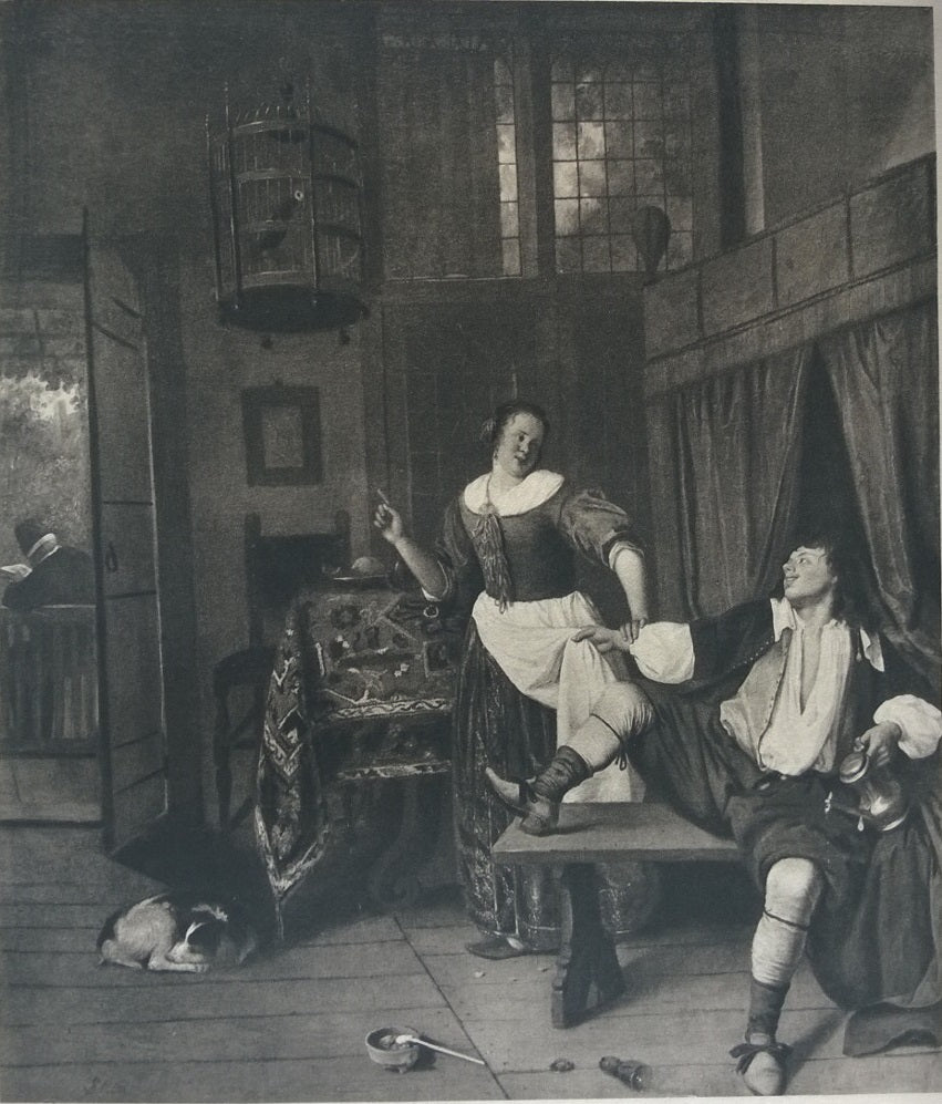 Une scène d'amour - Jan Steen