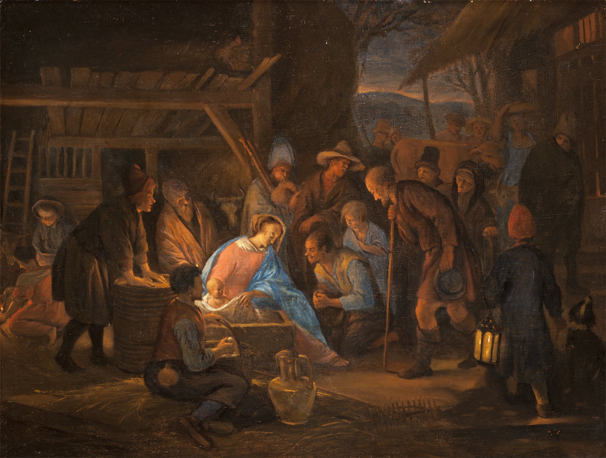 Adoration des bergers - Jan Steen