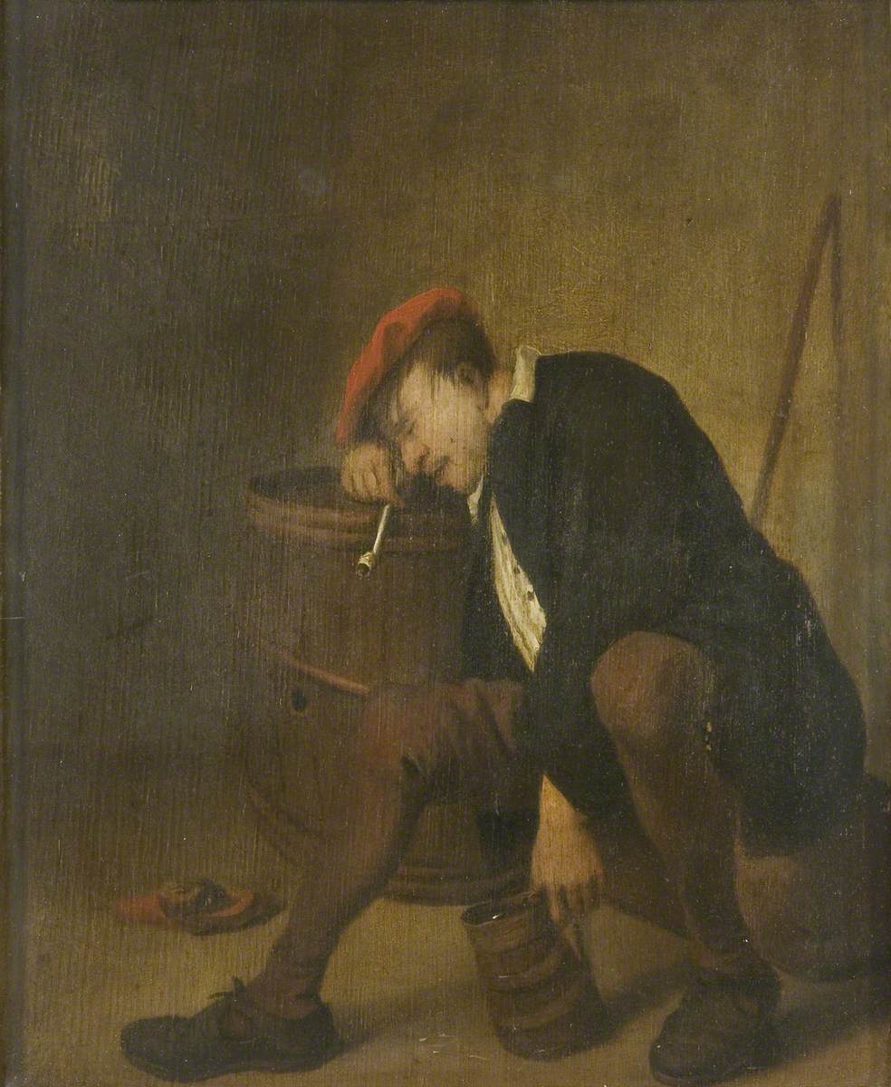 Homme endormi - Jan Steen
