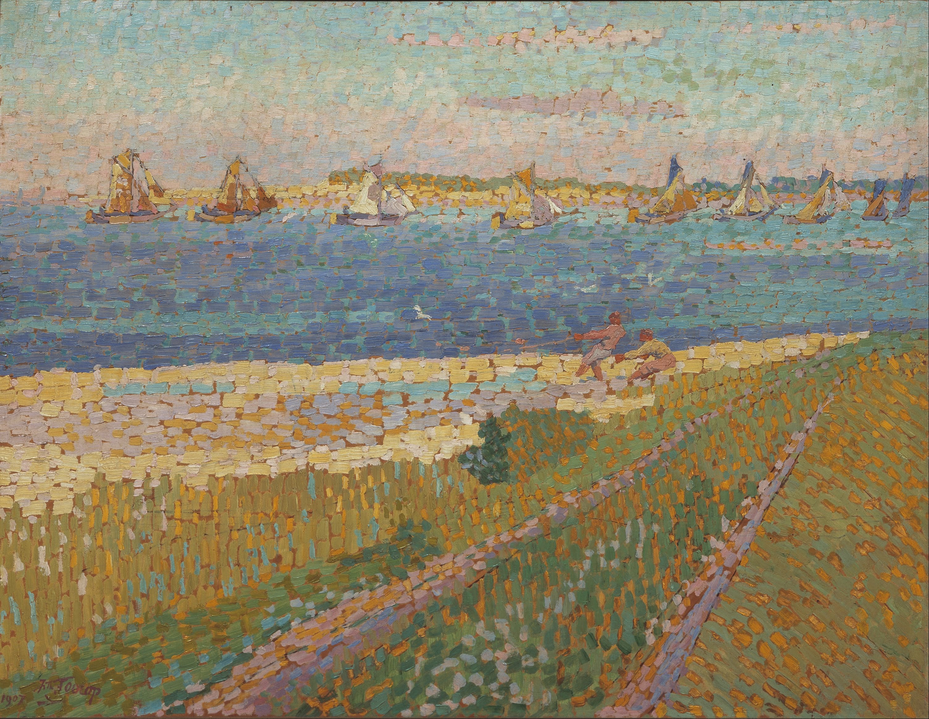 L’Escaut près de Veere - Jan Toorop - Alpha Reproduction