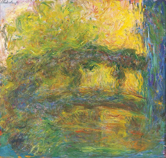 The Japanese Bridge – Claude Monet (1918–1924)