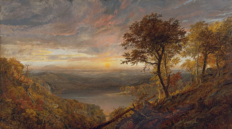 Greenwood Lake - Jasper Francis Cropsey