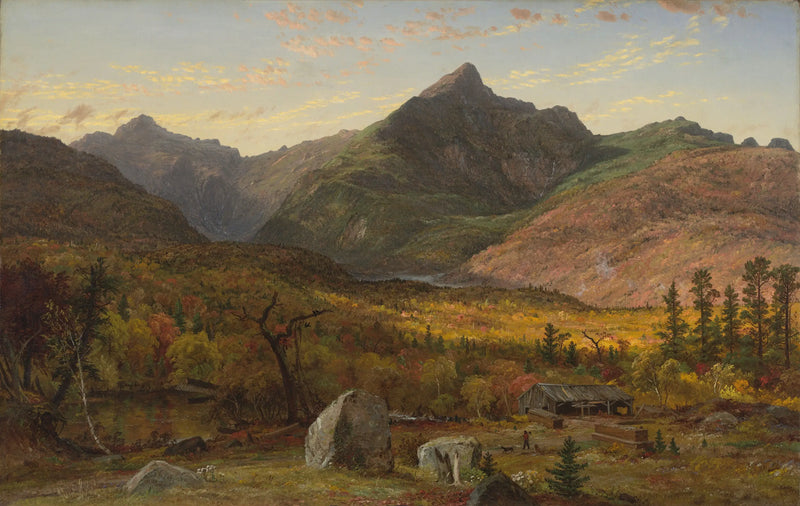 Mont Jefferson, Pinkham Notch, White Mountains - Jasper Francis Cropsey