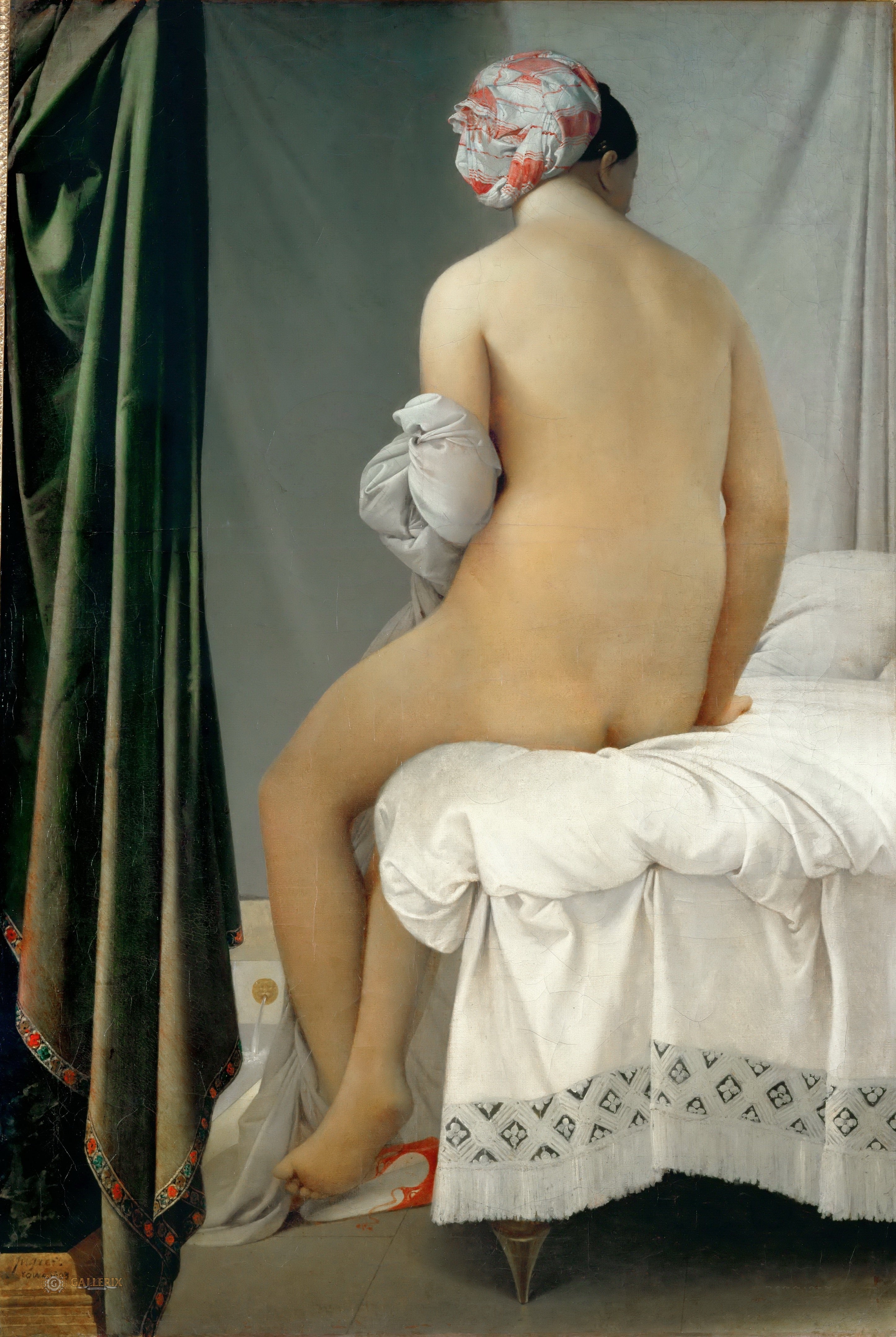 The Valpinçon Bather - Jean-Auguste-Dominique Ingres