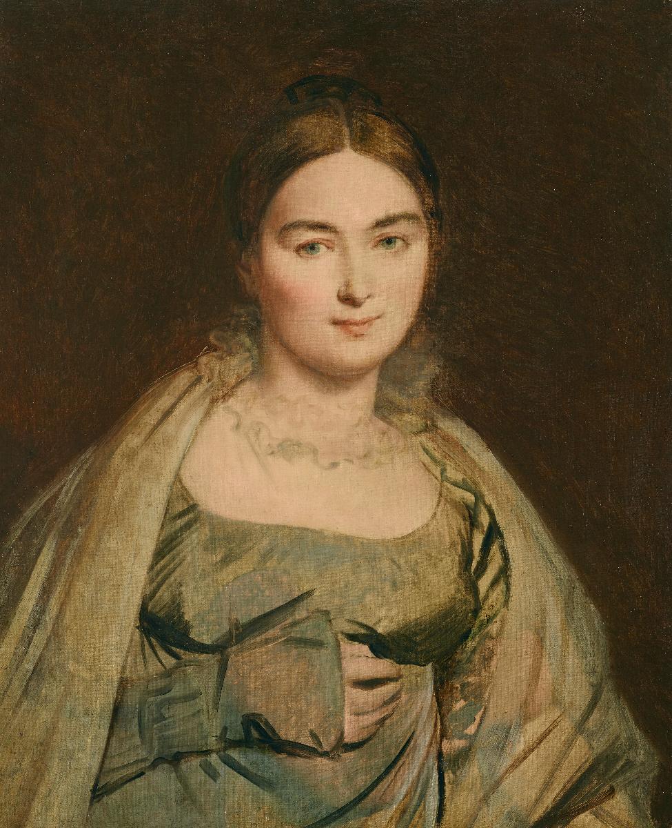 Madame Ingres, born Madeleine Chapelle - Jean-Auguste-Dominique Ingres