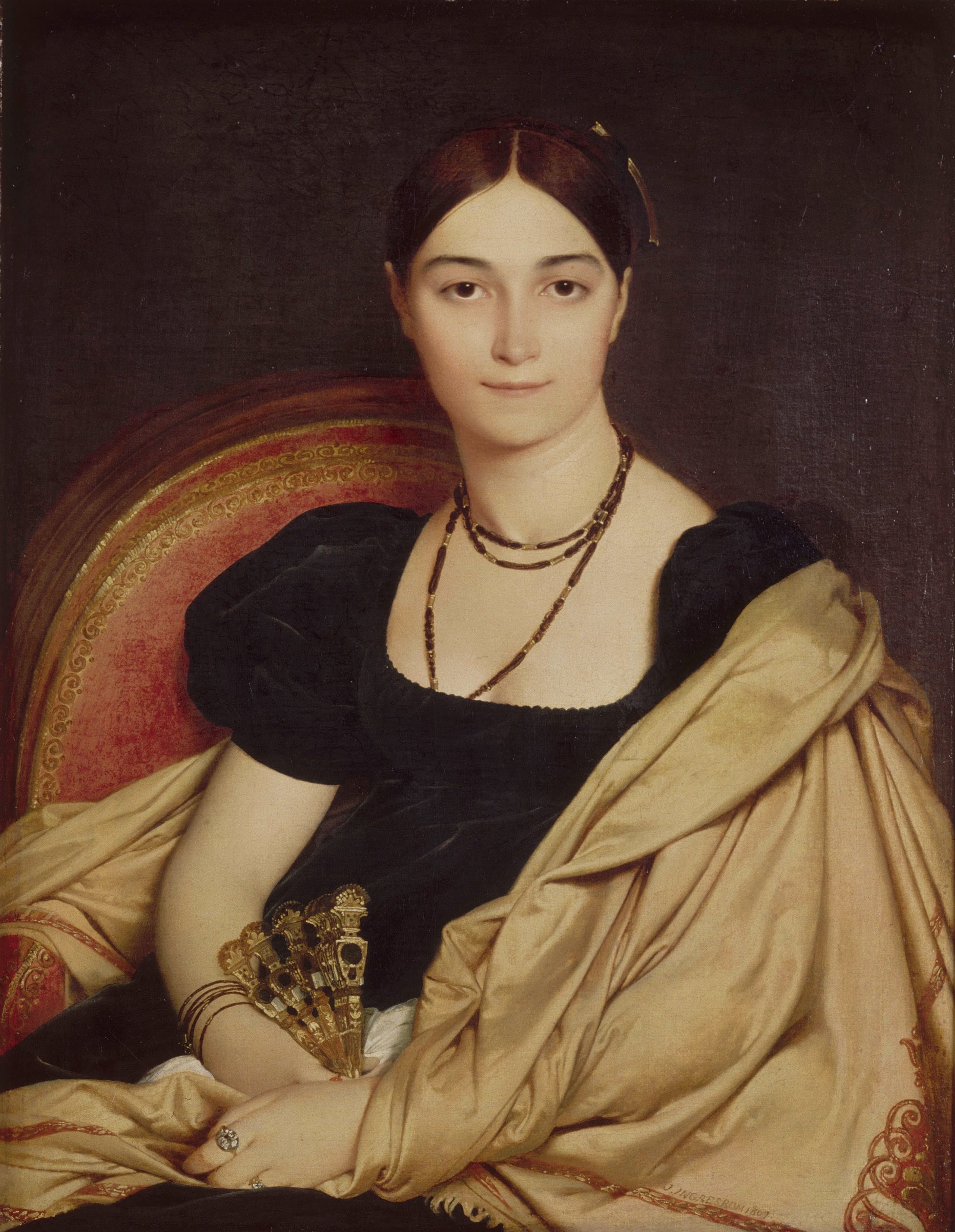 Portrait of Madame Duvaucey - Jean-Auguste-Dominique Ingres
