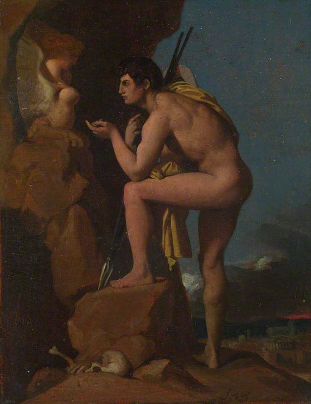 Oedipus and the Sphinx - Jean-Auguste-Dominique Ingres