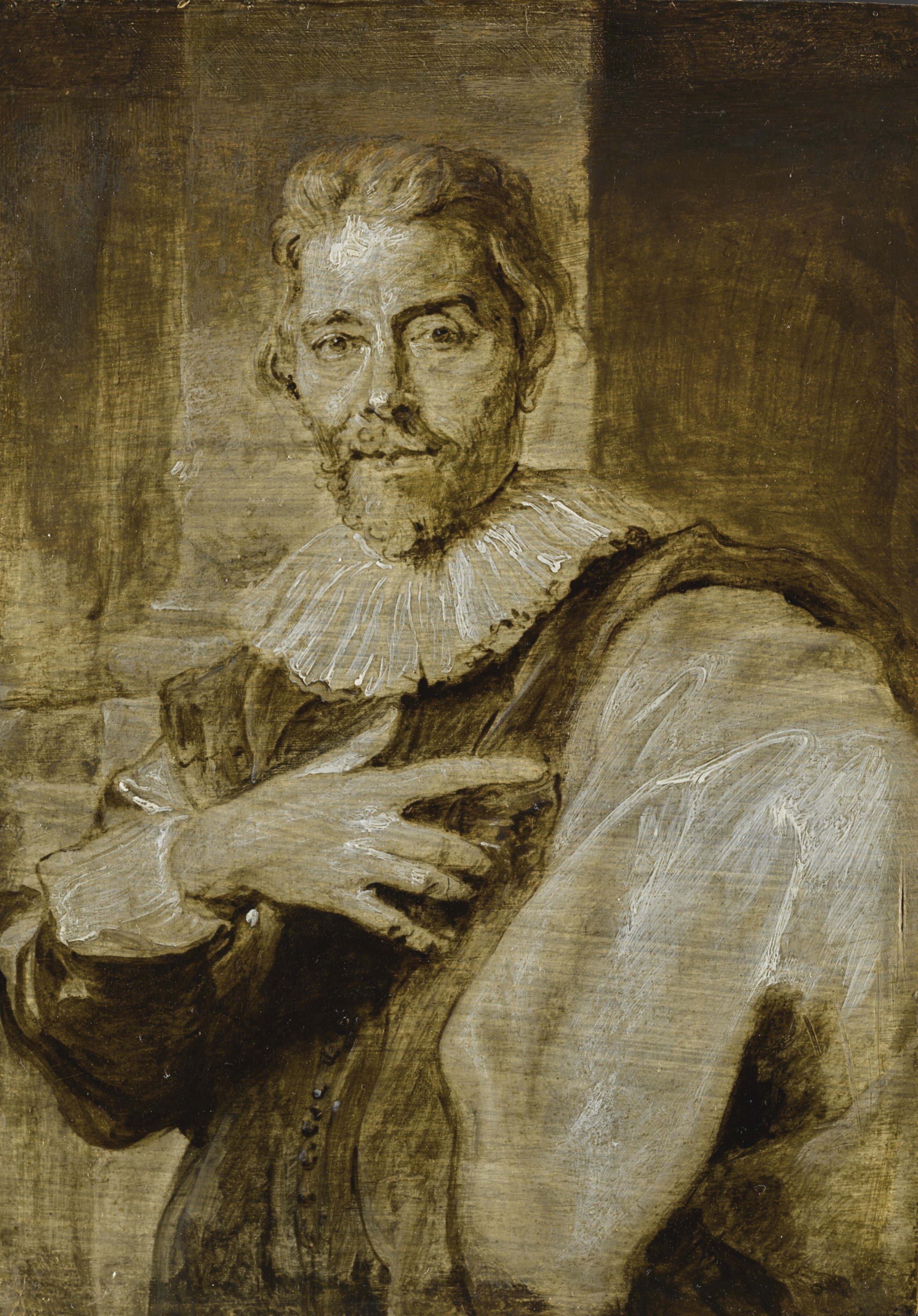 Portrait de Jean-Baptiste Barbé (1578-1649) - Antoine van Dyck