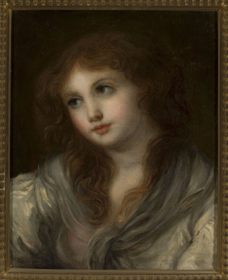 Bust of a Girl - Jean-Baptiste Greuze
