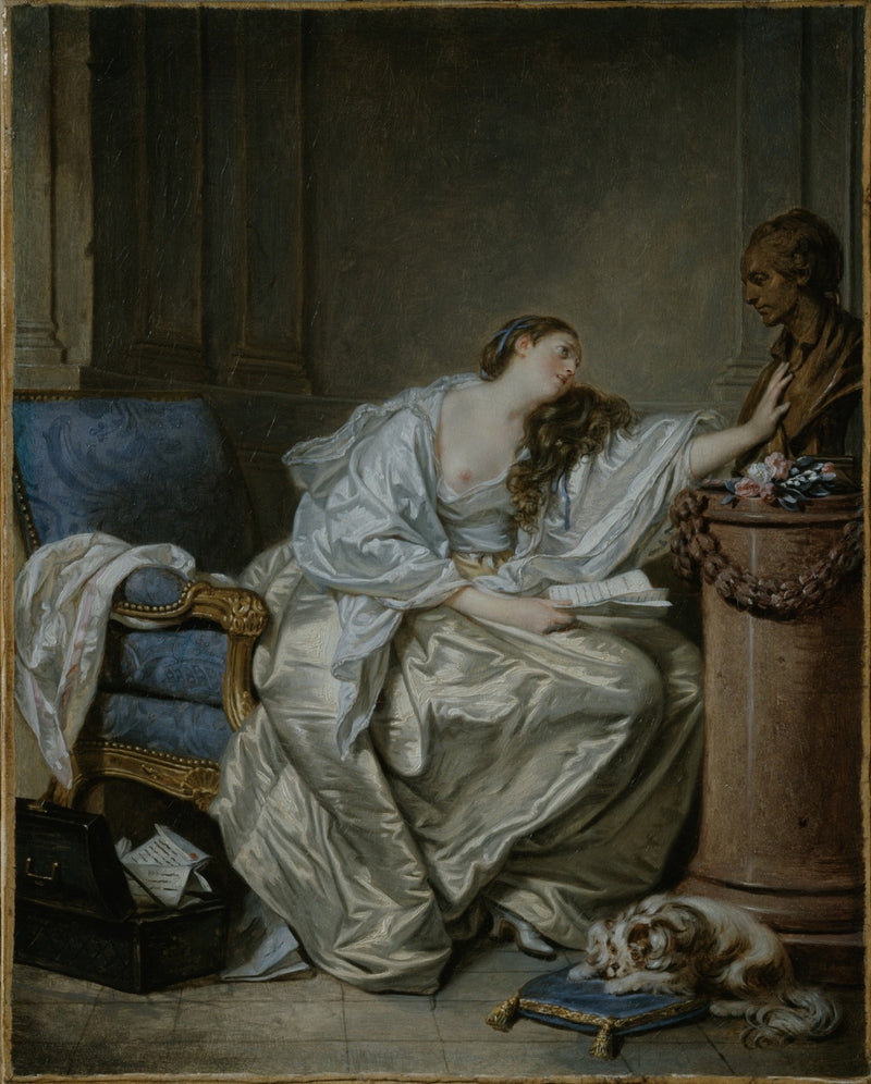 The Inconsolable Widow - Jean-Baptiste Greuze