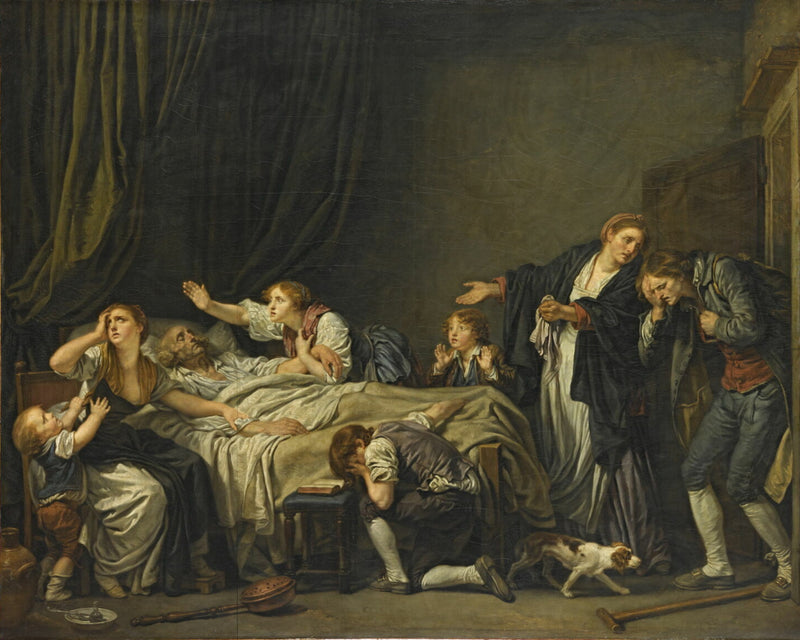 The Punished Son - Jean-Baptiste Greuze