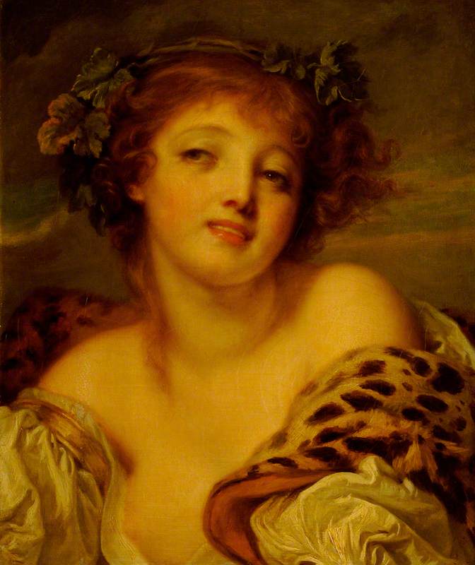 Une bacchante - Jean-Baptiste Greuze
