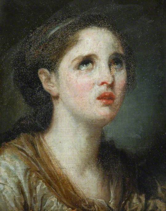 Portrait d'une dame - Jean-Baptiste Greuze