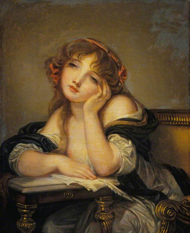 The Letter Writer - Jean-Baptiste Greuze