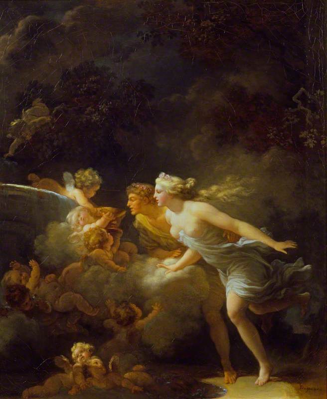 La fontaine de l'amour - Jean-Honoré Fragonard