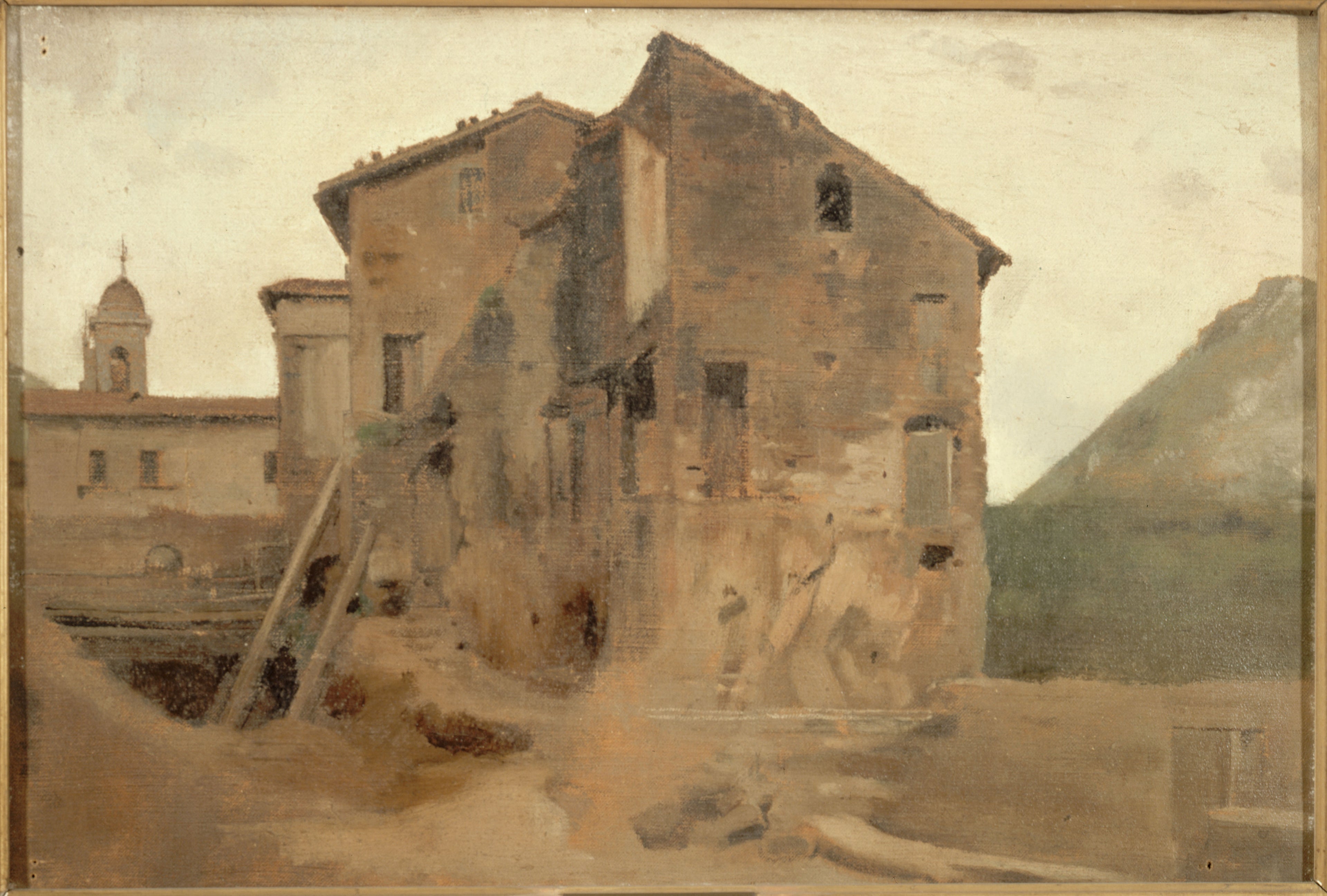 Masure dans la campagne de Rome - Jean-Jacques Henner