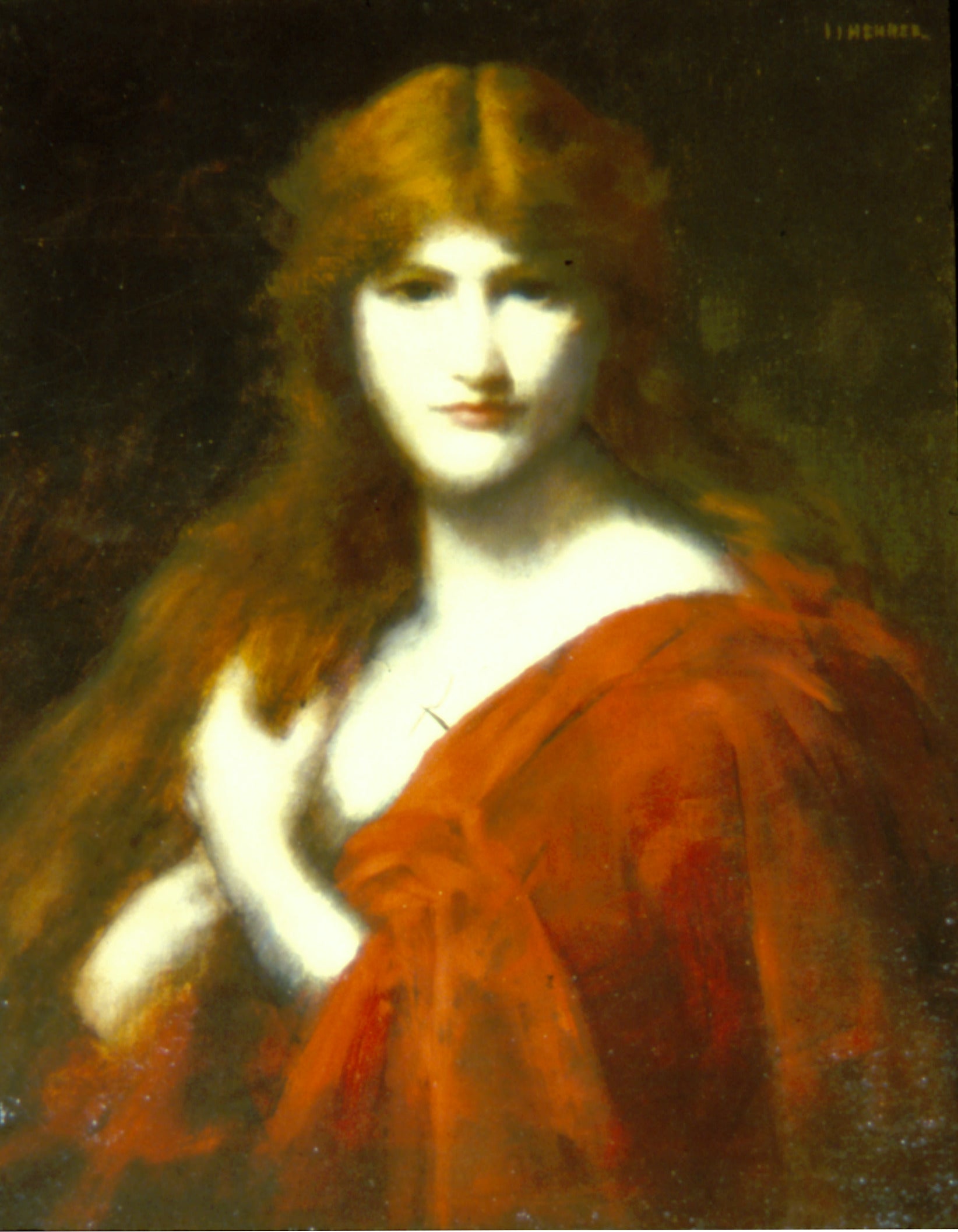La rousse - Jean-Jacques Henner