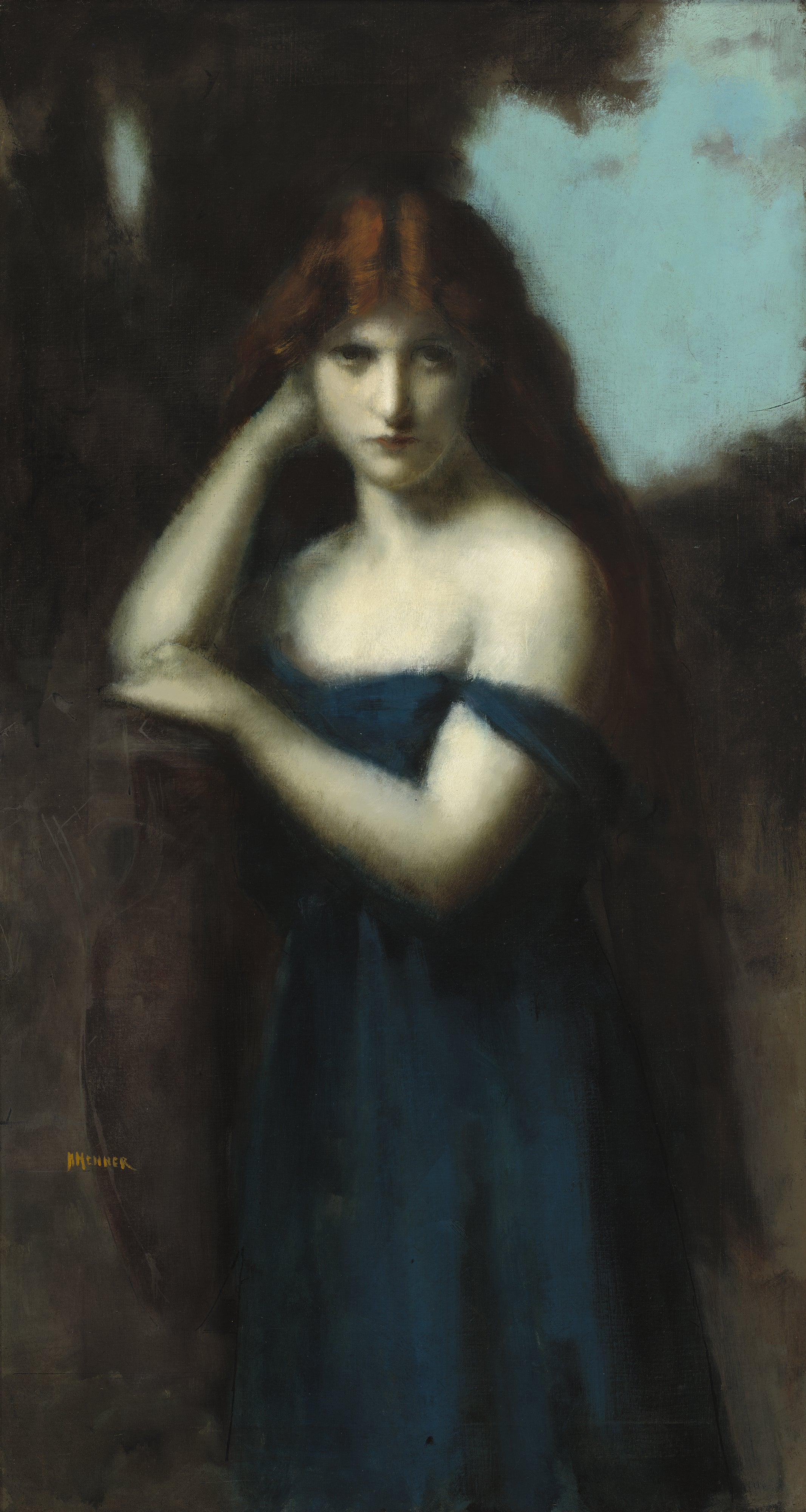 Femme debout - Jean-Jacques Henner