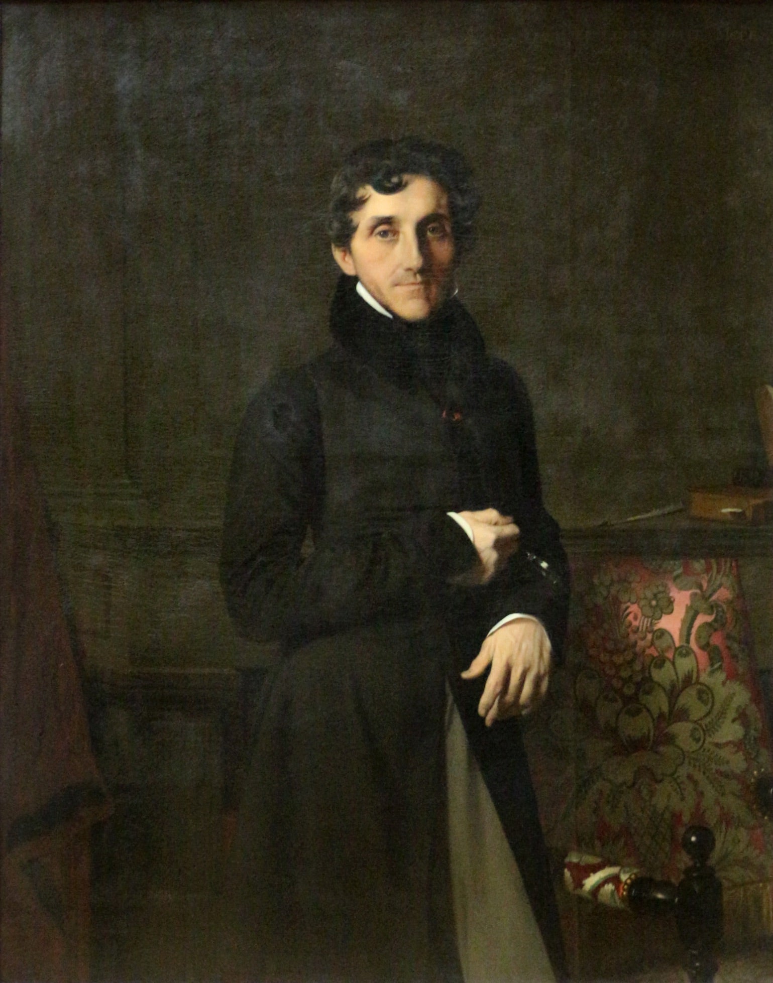 Portrait of Count Louis-Mathieu Molé - Jean-Auguste-Dominique Ingres