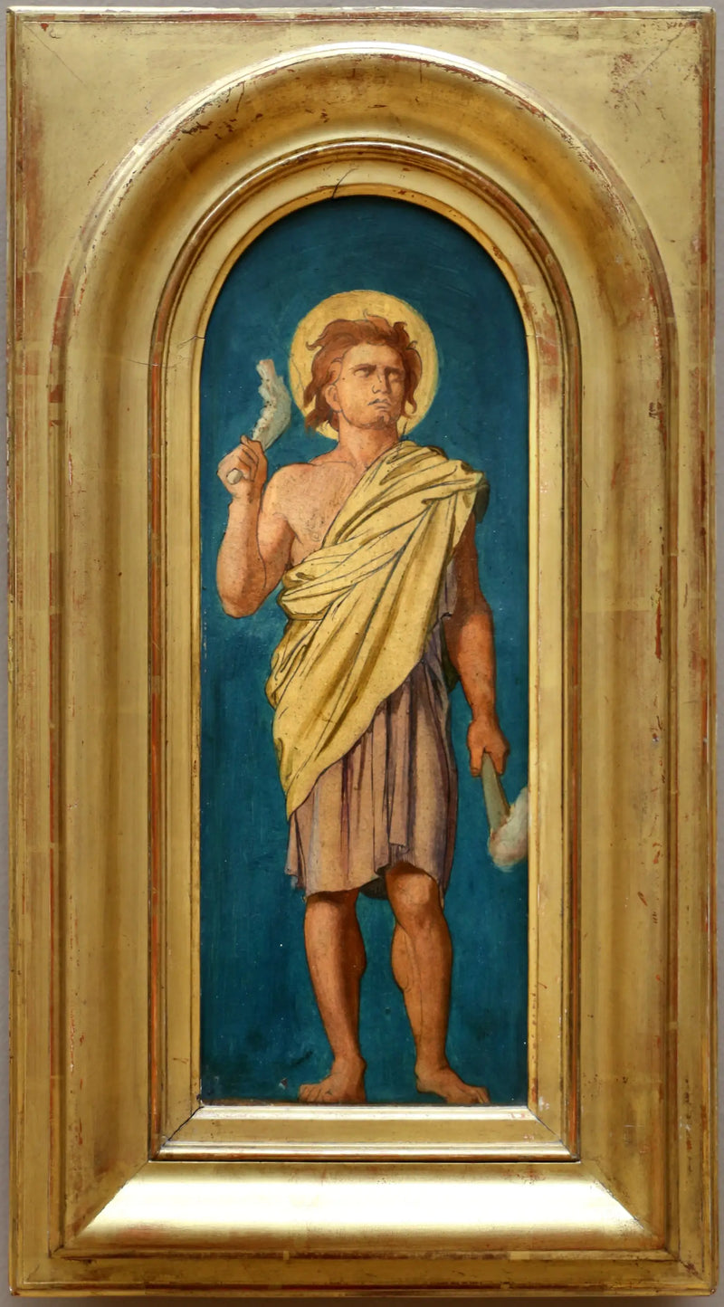 The Prophet Samson - Hippolyte Flandrin