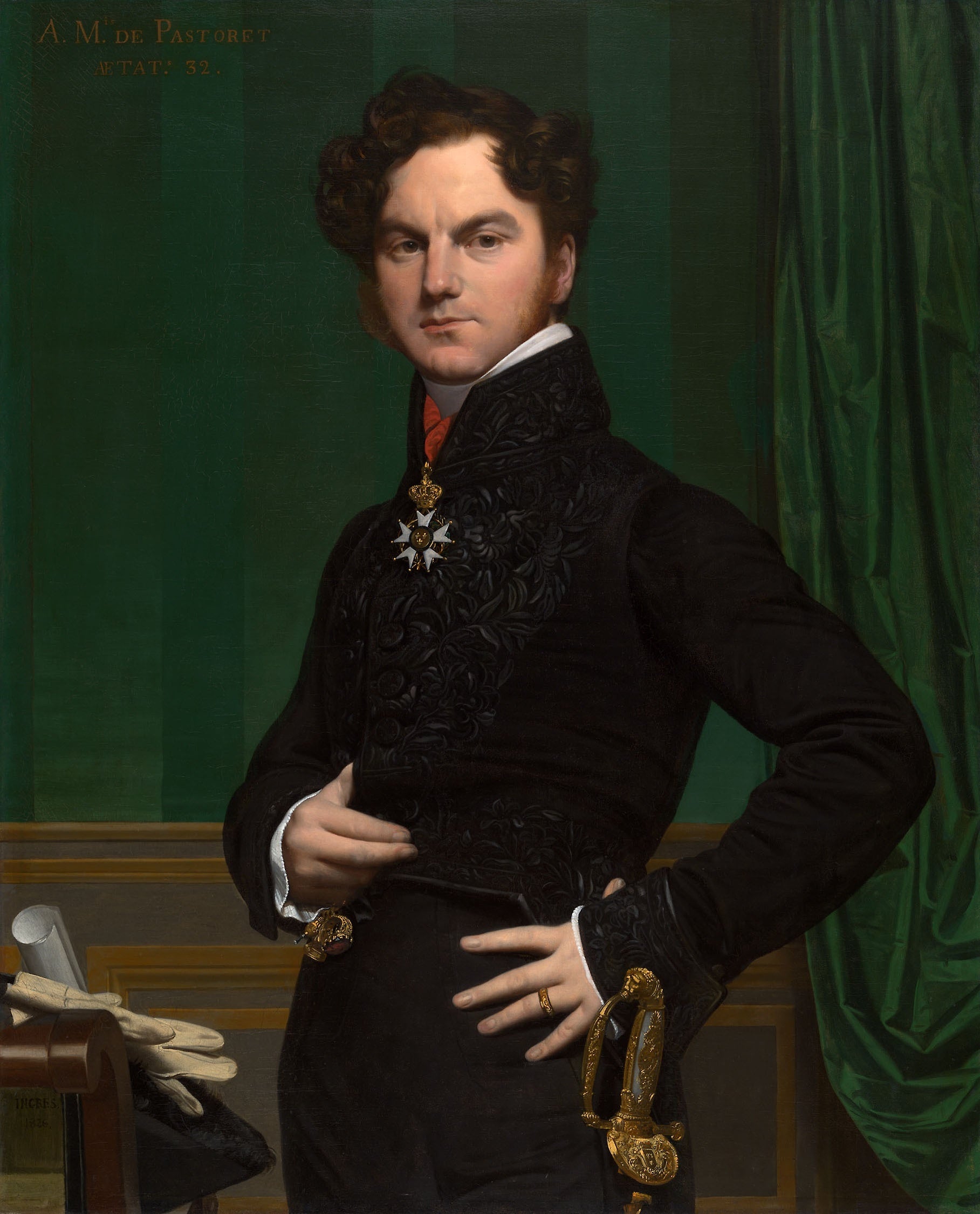 Count Amédée-David de Pastoret - Jean-Auguste-Dominique Ingres