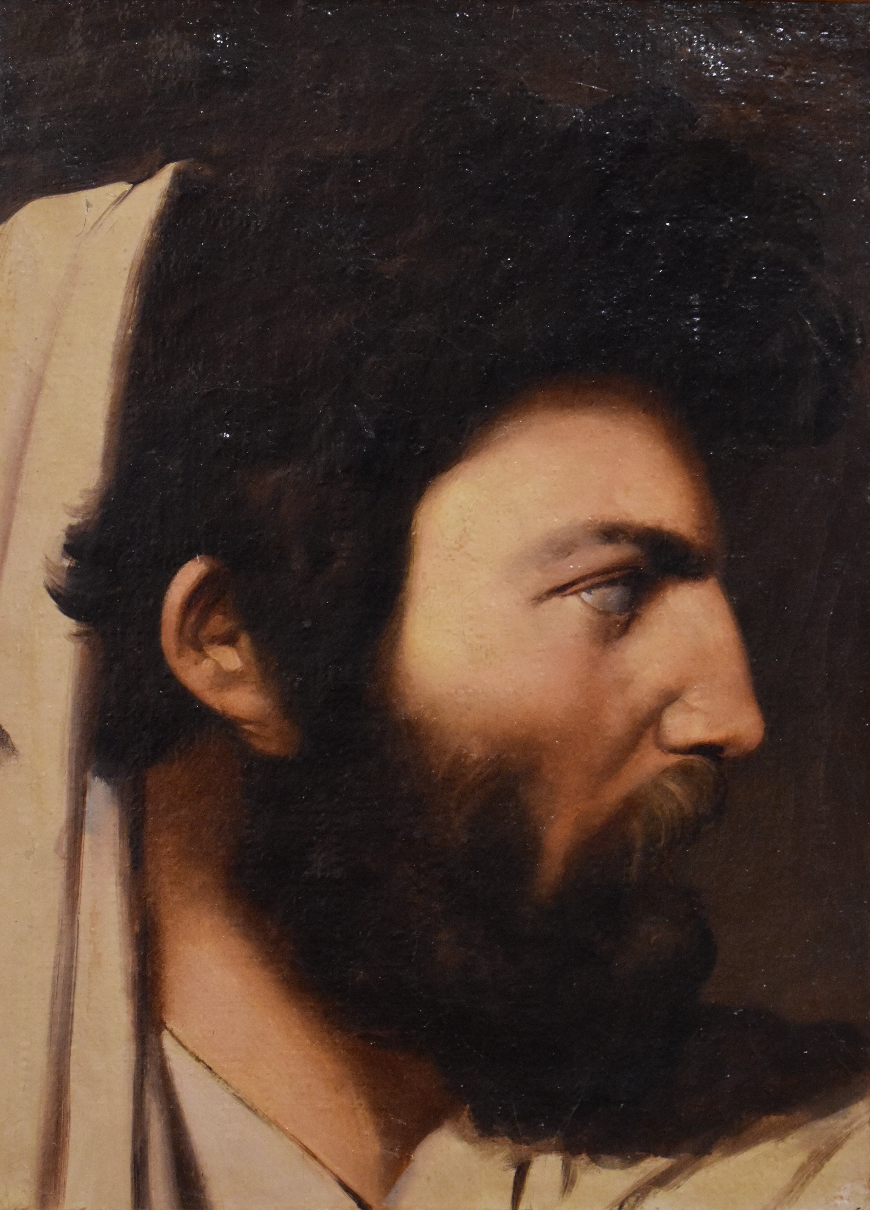Study of a Man in Profile for the Composition of Jupiter and Thetis - Jean-Auguste-Dominique Ingres