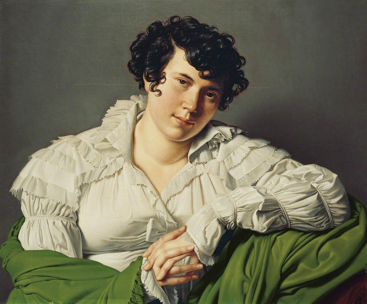 Portrait known as Madame de Staël - Jean-Auguste-Dominique Ingres